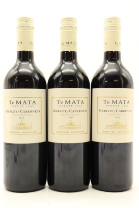 (3) 2010 Te Mata Estate Vineyards Merlot - Cabernet, Hawke's Bay