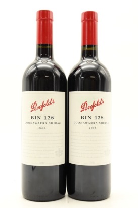 (2) 2003 Penfolds Bin 128 Shiraz, Coonawarra