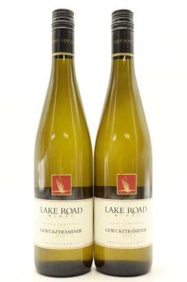 (2) 2010 Lake Road Wines Gewurztraminer, Gisborne