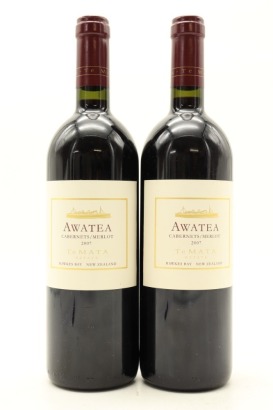 (2) 2007 Te Mata Estate Awatea Cabernets Merlot, Hawke's Bay