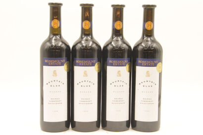 (4) 1998 Rosemount Estate Mountain Blue Shiraz Cabernet Sauvignon, Mudgee