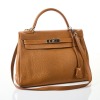 Herm&egrave;s, Gold Orange Togo Kelly Retourne Verso 32 Bag
