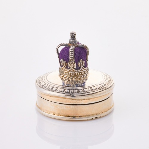 Antique, Sterling Silver Tooth Fairy Box