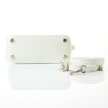 Balenciaga, White / Pink Grained Calfskin XXS Ville Top Handle Bag - 2