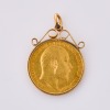 1902 Half Sovereign Coin Pendant - 2