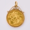 1912 Full Sovereign Pendant