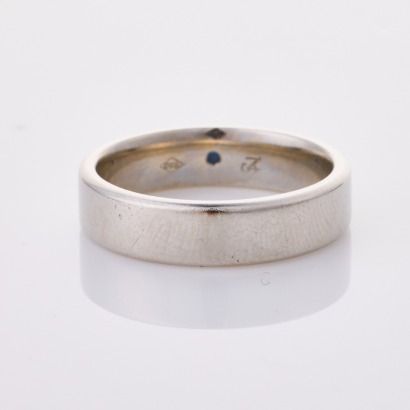 Naveya & Sloane, Platinum, Plain Band