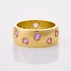 14ct Yellow Gold, Modern, 2.00ct Pink Sapphire Ring