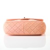 Chanel Pink Lambskin Jumbo Classic Single Flap Bag - 3