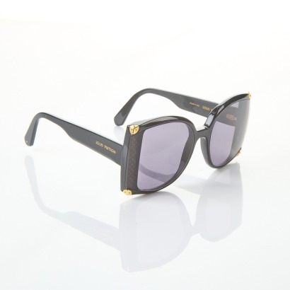 Louis Vuitton, "In The Mood For Love," Black Sunglasses