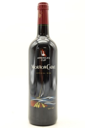 (1) 2014 Baron Philippe de Rothschild Mouton Cadet America's Cup Official Wine, Bordeaux