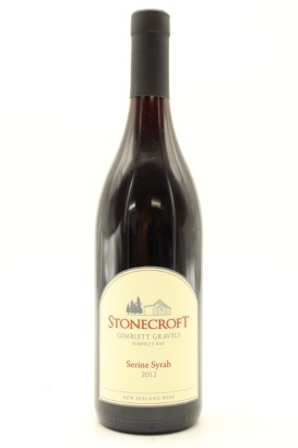 (1) 2012 Stonecroft Serine Syrah, Gimblett Gravels