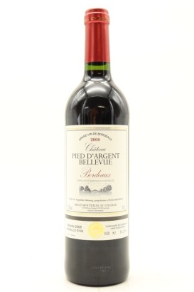 (1) 2008 Chateau Pied d'Argent Bellevue, Bordeaux