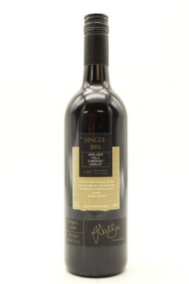 (1) 2009 Single Bin DB88 Adelaide Hills Cabernet Merlot, Australia