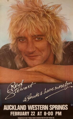 Rod Stewart- Blondes Have More Fun Tour, Western Springs (1979)