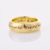 14ct Yellow Gold, Jens Hansen, "Lord of the Rings" Ring