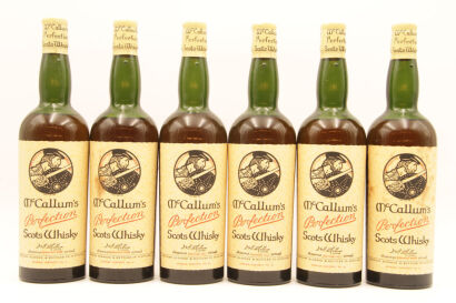 (6) McCallum's Perfection Blended Scotch Whisky, 1959, 26.5 Oz