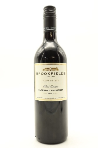 (1) 2011 Brookfields Ohiti Estate Cabernet Sauvignon, Hawke's Bay