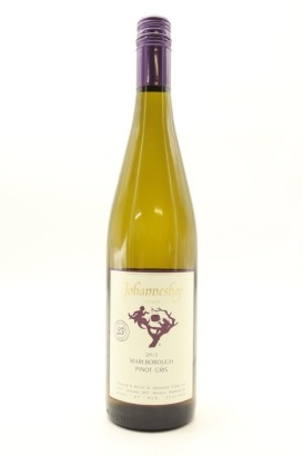 (1) 2015 Johanneshof Cellars Pinot Gris, Marlborough