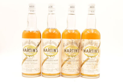 (4) Martin's Original V.V.O Blended Scotch Whisky, 1960