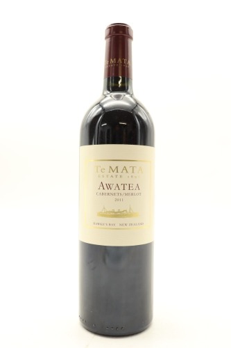 (1) 2011 Te Mata Estate Awatea Cabernets Merlot, Hawke's Bay