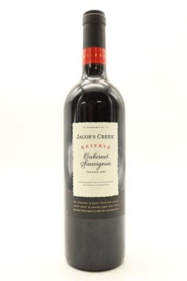 (1) 2003 Jacob's Creek Reserve Cabernet Sauvignon, South Australia