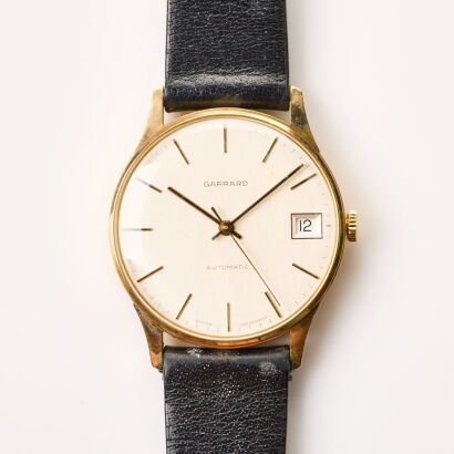 9ct Yellow Gold Cased, 33.5mm Garrard Automatic Wristwatch