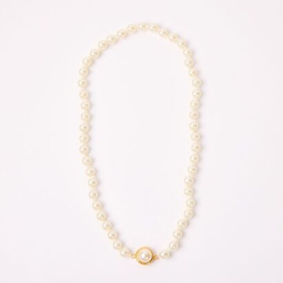 An Imitation Pearl Necklace