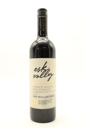 (1) 2009 Esk Valley Winemakers Reserve Merlot - Malbec - Cabernet, Gimblett Gravels