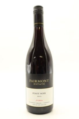 (1) 2012 Fairmont Estate Pinot Noir, Wairarapa