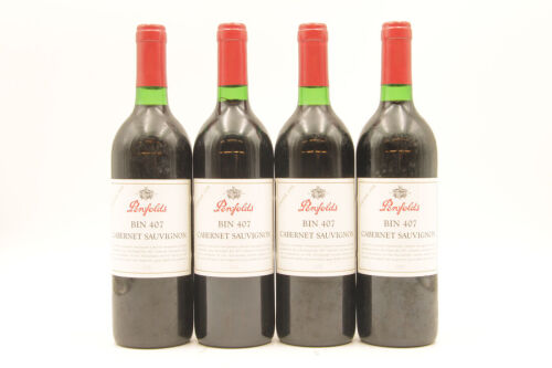 (4) 1998 Penfolds Bin 407 Cabernet Sauvignon