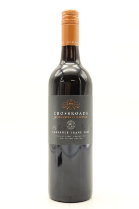 (1) 2012 Crossroads Winemakers Collection Cabernet Franc, Hawke's Bay