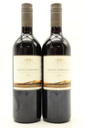 (2) 2009 Te Mata Estate Woodthorpe Vineyard Merlot/ Cabernets, Hawke's Bay