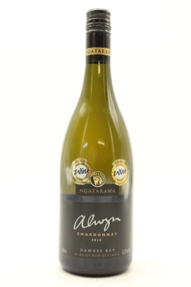 (1) 2010 Ngatarawa Wines Alwyn Winemaker's Reserve Chardonnay, Hawke's Bay