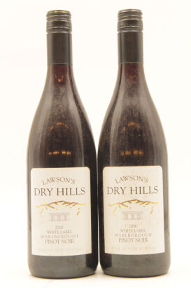 (2) 2006 Lawson's Dry Hills 'White Label' Pinot Noir, Marlborough