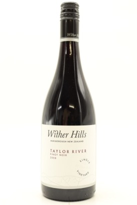 (1) 2008 Wither Hills Single Vineyard Taylor River Pinot Noir, Marlborough