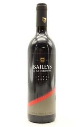 (1) 2004 Baileys of Glenrowan Block Shiraz, Glenrowan