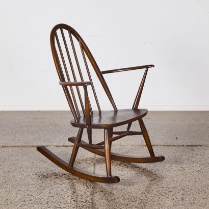 A Vintage Ercol 435 Goldsmiths Rocking Chair