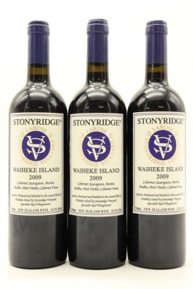 (3) 2009 Stonyridge Vineyard Larose, Waiheke Island