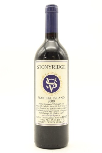 (1) 2000 Stonyridge Vineyard Larose, Waiheke Island [BC95]