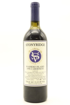 (1) 1996 Stonyridge Vineyard Larose, Waiheke Island [BC96] (US)