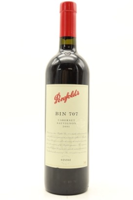 (1) 2001 Penfolds Bin 707 Cabernet Sauvignon, South Australia