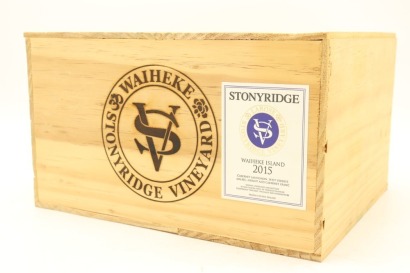 (6) 2015 Stonyridge Vineyard Larose, Waiheke Island (OWC)