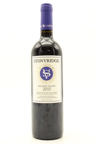 (1) 2015 Stonyridge Vineyard Larose, Waiheke Island