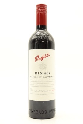 (1) 2017 Penfolds Bin 407 Cabernet Sauvignon, South Australia [WE93]