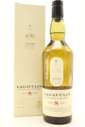 (1) Lagavulin 8 Year Old Single Malt Scotch Whisky, 48% ABV (GB)