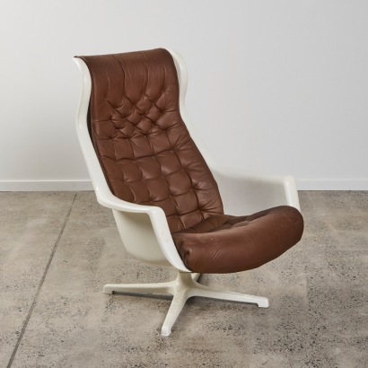 A Galaxy Lounge Chair by Alf Svensson and Yngvar Sandstrom for Dux