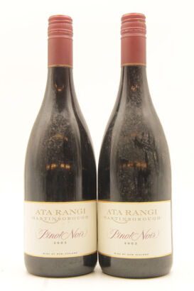 (2) 2003 Ata Rangi Pinot Noir, Martinborough