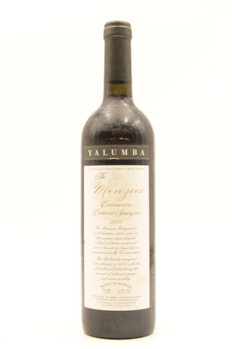 (1) 1999 Yalumba The Menzies Vineyard Cabernet Sauvignon, Coonawarra