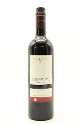 (1) 2007 Forrest 'Newton Forrest' Cornerstone, Gimblett Gravels